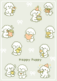 green Happy Puppy 03_2