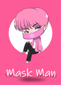 Mask Man Pink Ver.New