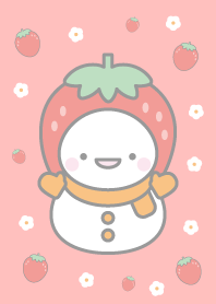 Strawberry: Orange Snowman Theme 6
