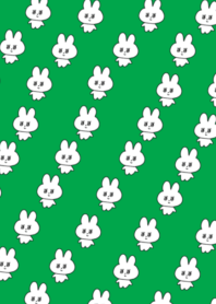 many rabbits (green)
