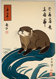 Berang-berang Ukiyo-e 8