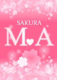 M&A -Attract luck-Pink Cherry Blossoms