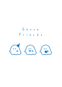 Ghost Friend2: blue white.