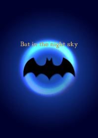 Bat in the night sky 3.