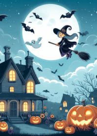 คืนสุขสันต์ วันฮาโลวีน พระจันทร์สวย