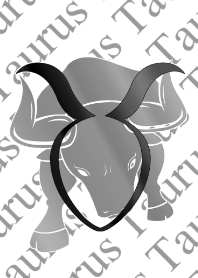 Twelve Constellation -Taurus3 white-