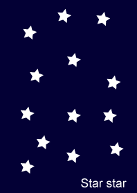 Star star star in blue