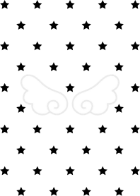 Star Pattern & Wishcore (Black White)