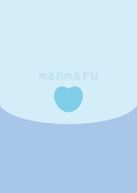 simple love heart Theme Happy maru08