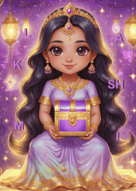 Purple Lakshmi  Win Lottery & Rich Theme