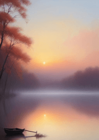 Misty tranquil lake 2f681e