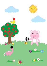 Cute Pig theme v.10 (JP)