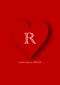 Heart Initial -R-