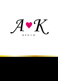 LOVE INITIAL-A&K イニシャル 7