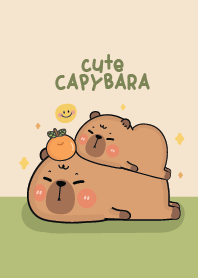 Capybara cute : Green :D