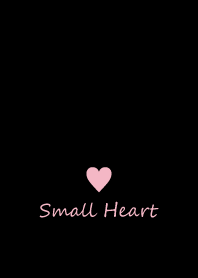 Small Heart *Black+Pink*
