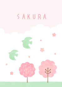 季節の幸せを呼ぶ♡桜　ピンク