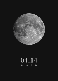 Moon - April 14th - Black