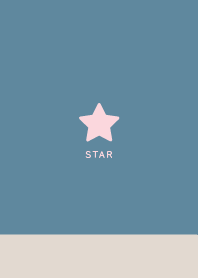 Lucky Star / Beige&Pink / Ash Blue