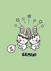 ราศีเมถุน ธีมการ์ตูน