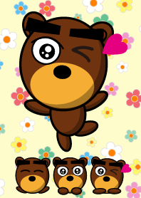 Black Eyebrows Bear 1.1