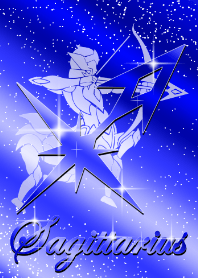 Twelve constellations Sagittarius2 blue