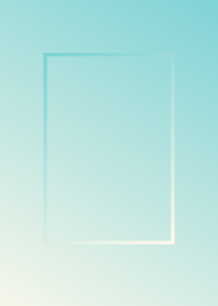 Gradient color.blue-green,beige(Japan)