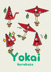 Karakasa-obake ver_Green1