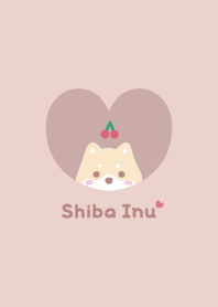 Shiba Inu2 Cherry [PinkOrange]
