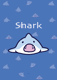 Blue : Simple Icon  Shark