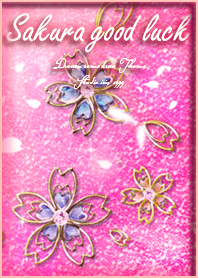 Sakura Good luck pink2