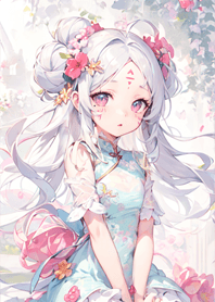 中国の古典的な女の子