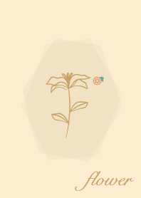 flower <Orange> yellow