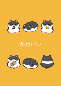 私の金色のネズミ-クマネズミ（黄色）