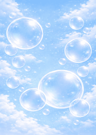 雲中泡泡花花