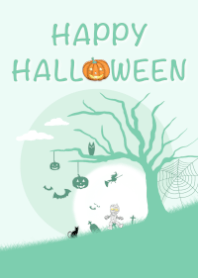 할로윈(녹색 스타일 05)