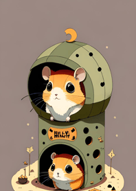Halloween Hamster 427516