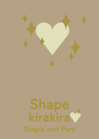 kirakira heart mustard