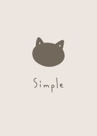 Simple cats : Brown