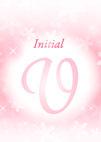 V-Initial-Flower-pink