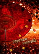 Japanese umbrella-autumn