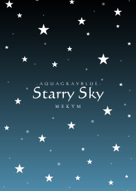- Starry Sky Aquagray Blue -