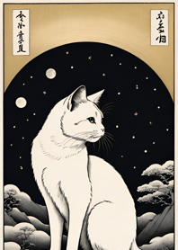 Cat under the Moon a7AFb5