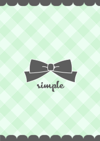 check ribbon [green/black]