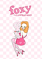 foxy illustrations LINE themes | LINE STORE