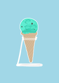 チョコチップアイス