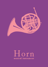 horn gakki Amaranth purple