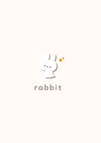 Rabbits5 Glitter [Beige]