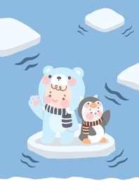 Baby and Bunny : Winter Season