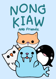 NongKiaw and friends.